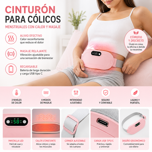 Cinturón Masajeador con Calor