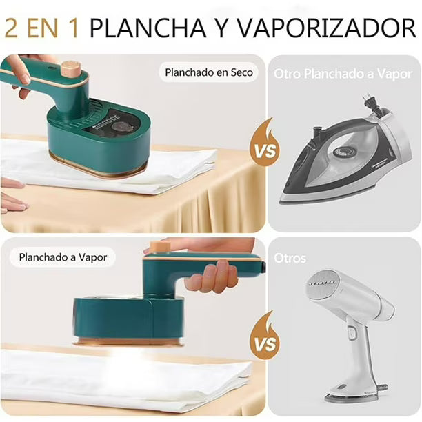 Mini Plancha a Vapor Portáti