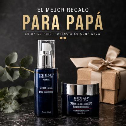 Pack Serum + Crema con Ácido Hialurónico para Hombre