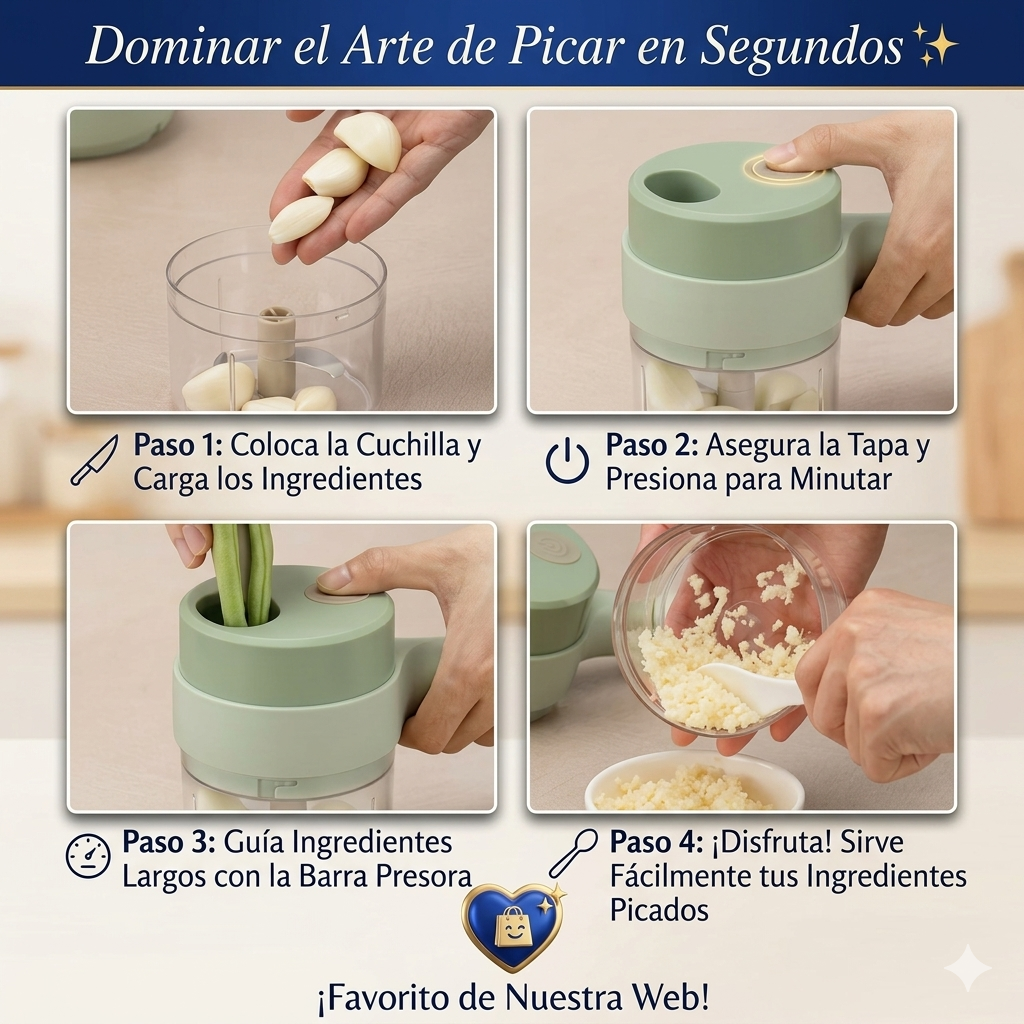 Cortador de Verduras Eléctrico