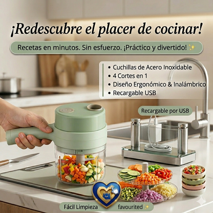 Cortador de Verduras Eléctrico