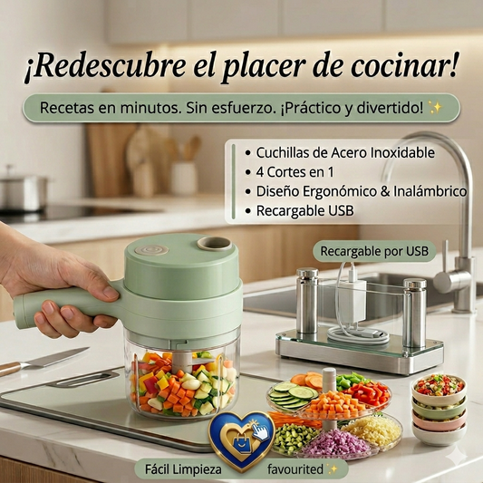 Cortador de Verduras Eléctrico