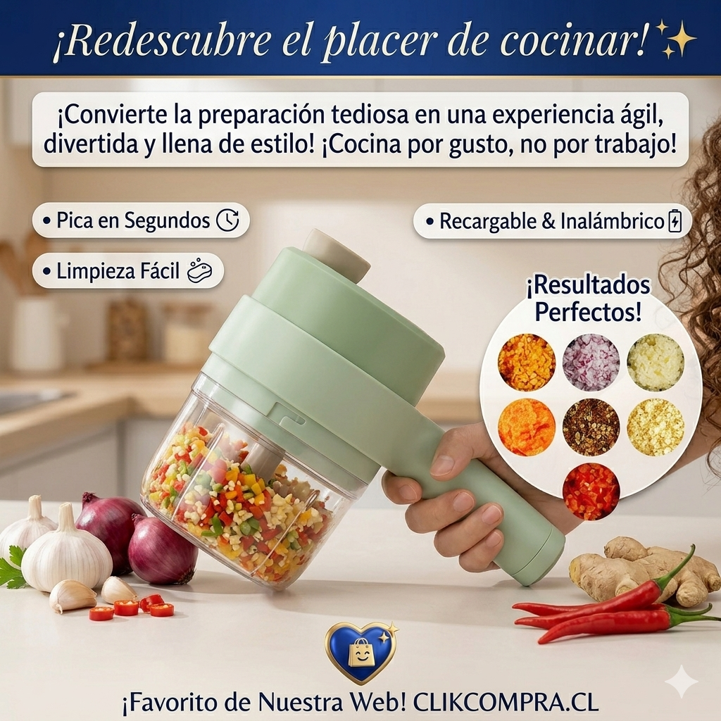 Cortador de Verduras Eléctrico