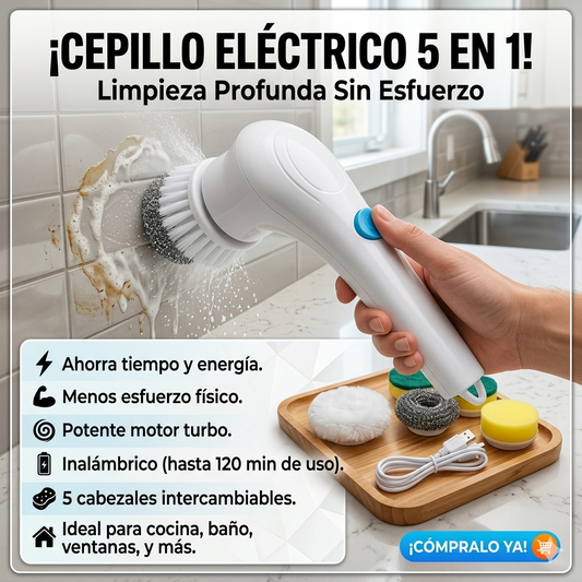 Cepillo Electrico 5en1