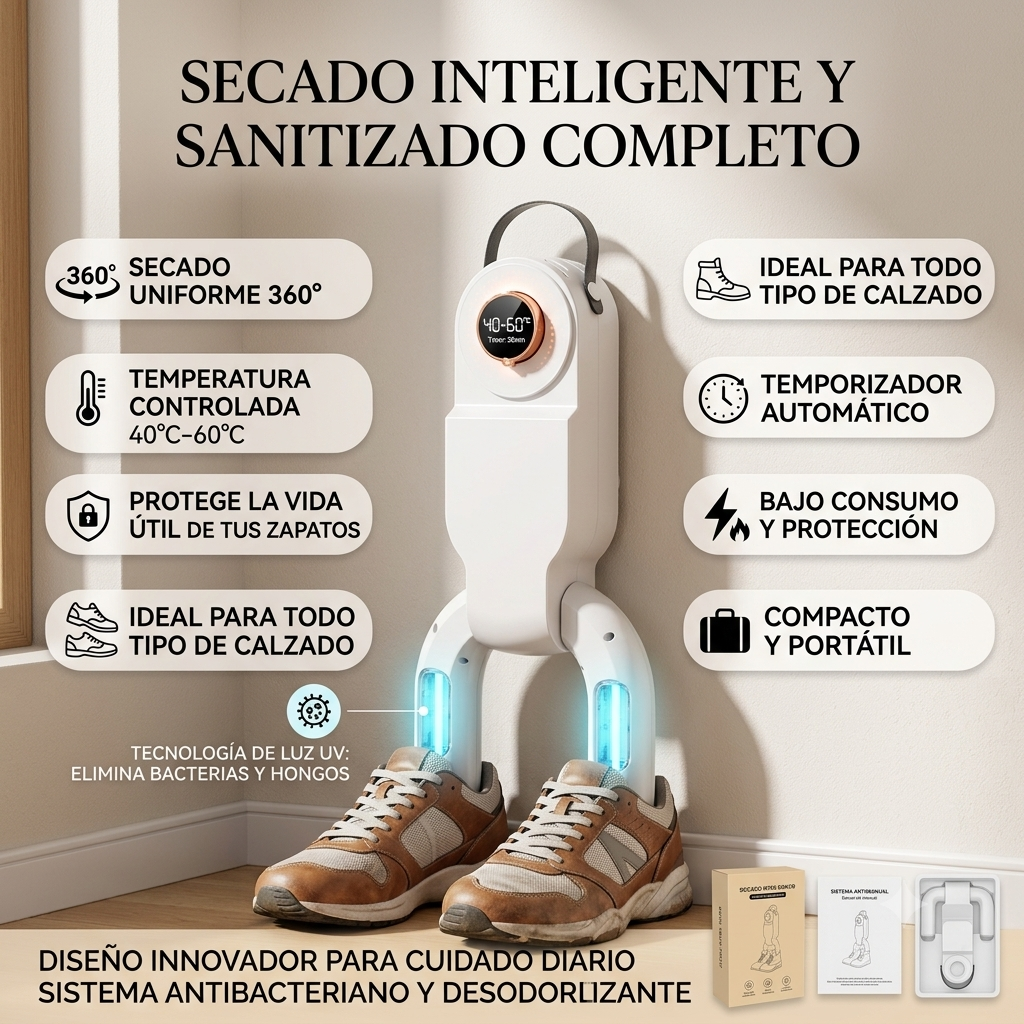 Secador de Zapatos Eléctrico 👟